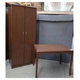 1 WARDROBE & 1 TABLE DESK