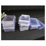 CLEAR HARD PROTECTIVE CARD CASES