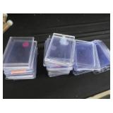 CLEAR HARD PROTECTIVE CARD CASES
