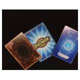 MIXED LOT YU GI OH AND DIGIMON CARDS