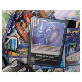 MIXED LOT YU GI OH AND DIGIMON CARDS