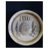 VINTAGE MILLER LITE 3D BARREL HEAD