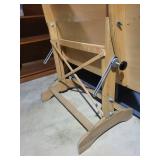 Adjustable Wood Drafting Table With Stand