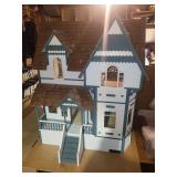 Erins House 1992 Grandpa Dollhouse With Accessories