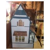 Erins House 1992 Grandpa Dollhouse With Accessories