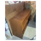 Mid-Century Style Wood Bookcase 59 X 18 X 32 in