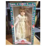 Melissa Jane Victorian Rose Collection 1996 Holiday Edition Doll Item 111