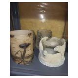 Mixed Lot of Candles, Tins & Candle Holders