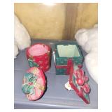 Polar Bears, Sheep & Gift Boxes Mixed Holiday Decor (Lot of 8)