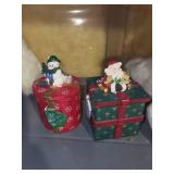 Polar Bears, Sheep & Gift Boxes Mixed Holiday Decor (Lot of 8)