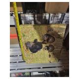 Polish Chicken Canvas Wall Art Set (Lot of 2)