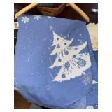 Martha Stewart Everyday Christmas Tablecloth Runner Napkins Set