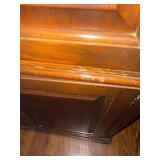 Traditional Cherry Finish Entertainment Armoire Cabinet 42x73x23