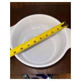 Emile Henry Covered Casserole 2.5 Qt Cobalt Blue Ceramic Dish