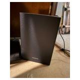 Polk Audio Speakers on Stands Plus Insignia Speaker Mixed Lot