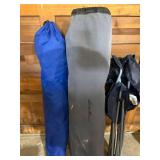 Eddie Bauer Folding Camp Chair Lot w/ Carry Bags Outdoor Portable