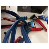Mixed Auto Winter Emergency Lot Jumper Cables Ice Scrapers Gloves