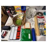 Mixed Hardware Household Lot Basket Light Velcro CAT7 Sign Tools