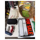 Mixed Hardware Household Lot Basket Light Velcro CAT7 Sign Tools