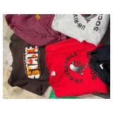 7 Pc Sweatshirt Lot UW River Falls Soccer Nike White Bear Minnesota