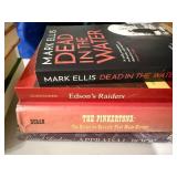 Mixed Lot Spy Mystery Crime & History Books Hardcover Paperback