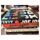 Mixed Lot Spy Mystery Crime & History Books Hardcover Paperback