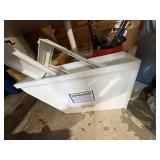 Laundry-Mate Washer Dryer Storage Tray System White w/ Inserts