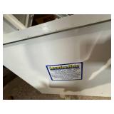 Laundry-Mate Washer Dryer Storage Tray System White w/ Inserts