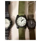 Casio Timex Bertucci Disney Wristwatch Lot of 5 As-Is Untested