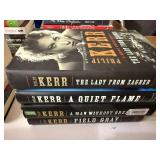 Mixed Hardcover Mystery Thriller Book Lot Philip Kerr Louise Penny