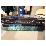 Mixed Hardcover & Paperback Book Lot Fiction Mystery Thriller 16 Vols