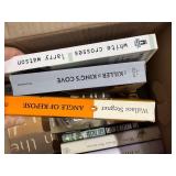 Mixed Hardcover & Paperback Book Lot Fiction Mystery History 20+ Vols