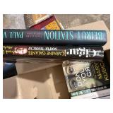 Mixed Hardcover & Paperback Book Lot Fiction Mystery History 20+ Vols