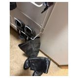 Easy Spirit Black Ankle Boots Side Zip Womenâs 7.5 M Good Condition