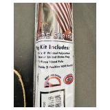 USA FLAG + Tin Arrow sign
