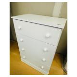 White Chest of Drawers - NEW - low quality furniture