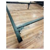 Steel “Hollywood” BED FRAME on rollers T/F/Q
