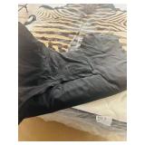 ZEBRA HIDE on felt backing