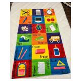Kids’ LEARNING Themed RUG - 3 x 5