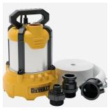 NEW - DEWALT Submersible UTILITY PUMP - 1/3 hp - DXWP61379