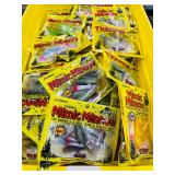 RETAIL LOT - 70 Pkgs - ASSORTED Northland Mimic Minnow Tail, Tickletail Grubs