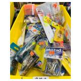 40 pkgs ASSORTED FISHING TACKLE - new - great for mix-n-match dump bins