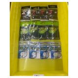 LOT of 12 - FISHING HOOKS - New in pkg - 3 kinds