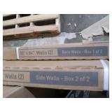 Castico solid composite stone showe...
