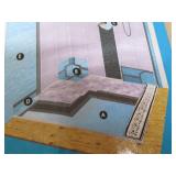 Alino 36 x 60" shower tray with wat...