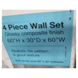 Bootz Nextile 4 piece shower wall s...