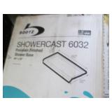 Bootz porcelain finished shower bas...