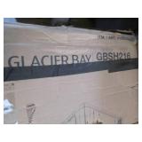 Glacier Bay curved glass shower pan...
