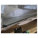 Glacier Bay curved glass shower pan...