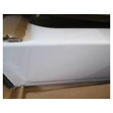 Aloha porcelain enamel bathtub left...